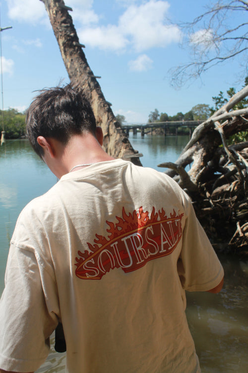SURF ON FIRE SOURSALT TEE